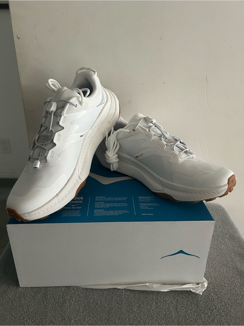 Hoka One One HOKA Transport White Vibram Women's Shoes